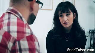 Падар Шантажировали, ба Ӯ Трахнул Худро Духтари-наврас