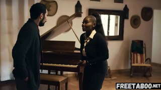 Funky Грудастый daşınmaz əmlak Agent fucks Müştəri üçün Müqavilə Bağlamağı