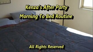 Кенза Купер Натирает Худ Лосьоном