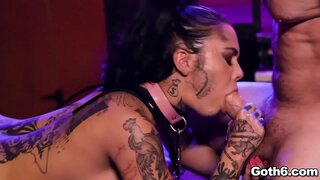 Sexy goth slut Genevieve Sinn ottiene un ANALE